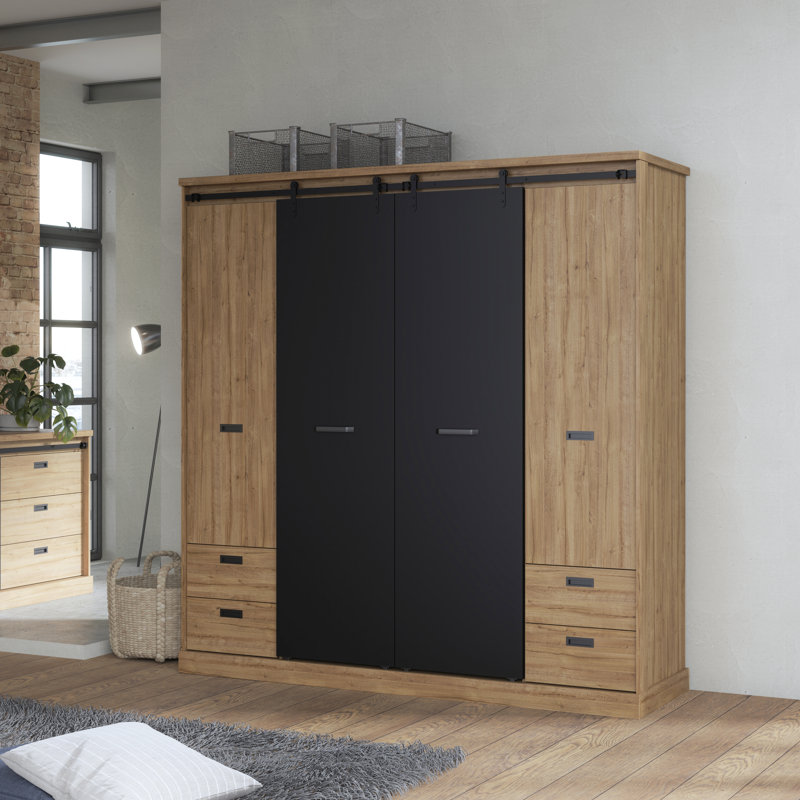 Anamile Manufactured Wood Wardrobe