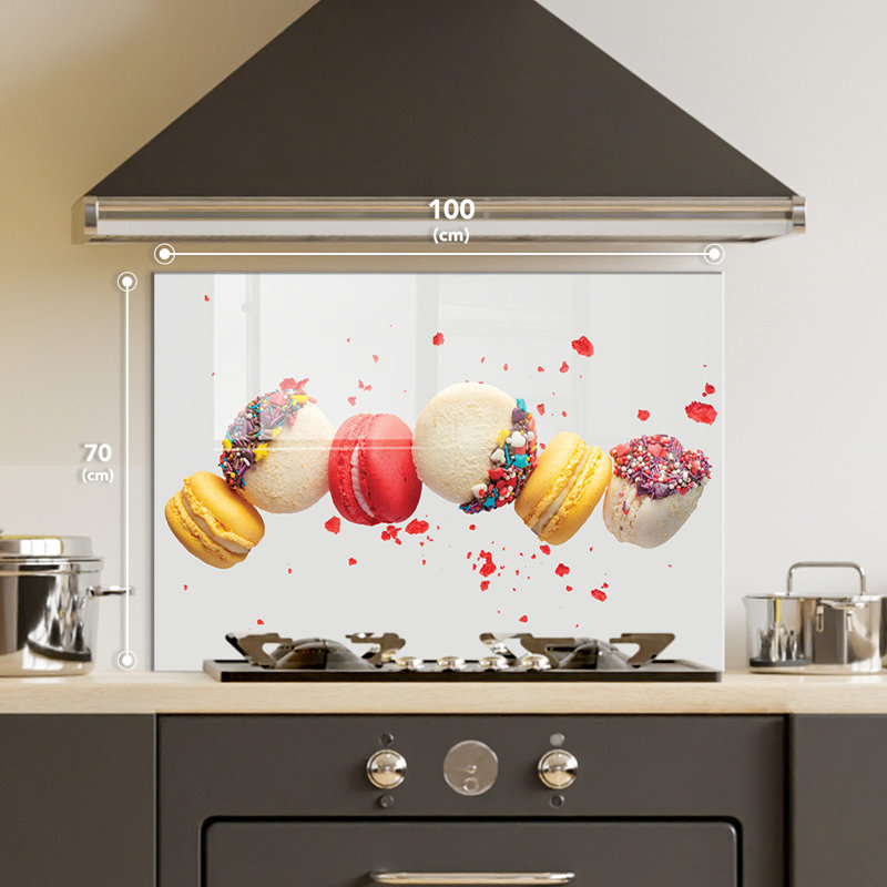 Superbe peinture murale en verre trempé 27,6 po x 39,4 po | 100% verre trempé, épaisseur: 0,16 pouce | Décoration élégante pour le salon ou le bureau, durable et facile à nettoyer, idée de cadeau parfaite