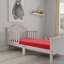 Matelas simple rouge 5 po avec housse résistante à l'eau