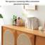 Buffet moderne en osier simple et moderne