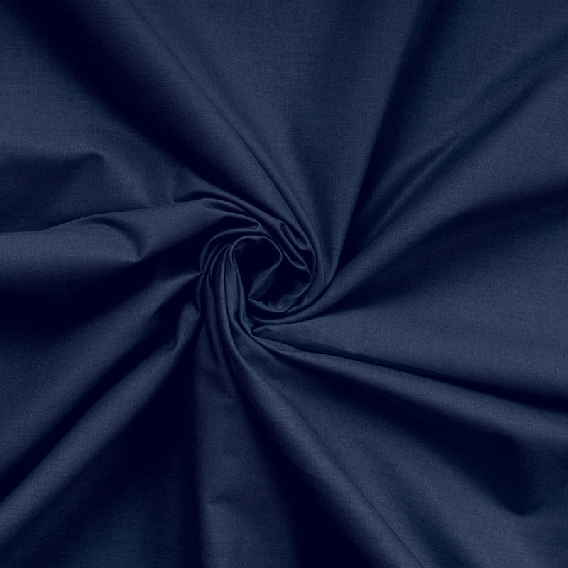 Dark Blue Pillowcase Set (2 Pieces), 100% Cotton Ranforce, 31.5 x 31.5 inches | 145 Thread Count, Envelope Closure | Soft & Durable, Machine Washable, Perfect for Luxurious Bedding and Home Decor