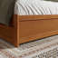 Lit plateforme en bois massif avec lit gigogne assorti Ause-1450992462-1450992455