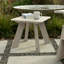 Chaise Adirondack en plastique avec table Byrnes-1672100865