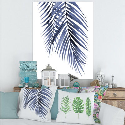 " Palm Leaves Abstract Tropical Branches "