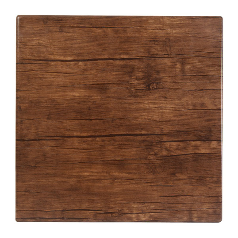  Plateau de table moulé à compression, Brun clair, H 1,13 po x L 32 po x l 24 po