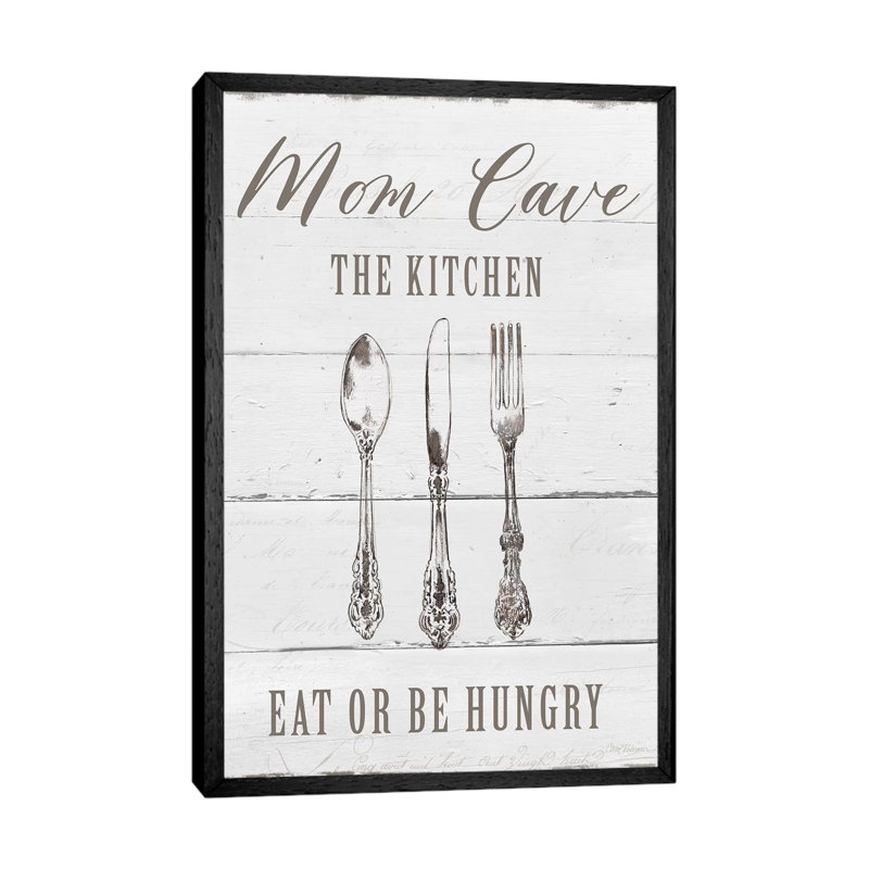 Mom's Cave by Carol Robinson - Print on Canvas, 101.6 cm H x 66.04 cm W, Black Framed