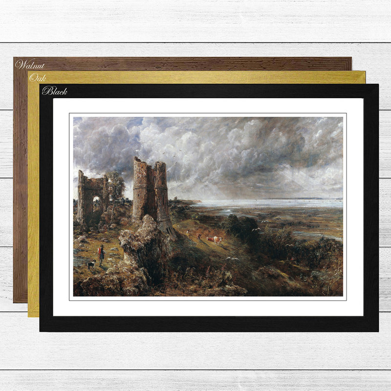 John Constable - Single Picture Frame Painting, Walnut