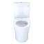 Toilette allongée deux pièces 1,0 et 0,8 GPF TOTO® Aquia® IV 1G® avec CEFIONTECT® et siège SoftClose®, prêt pour WASHLET® +, blanc coton - MS446234CUMFG # 01