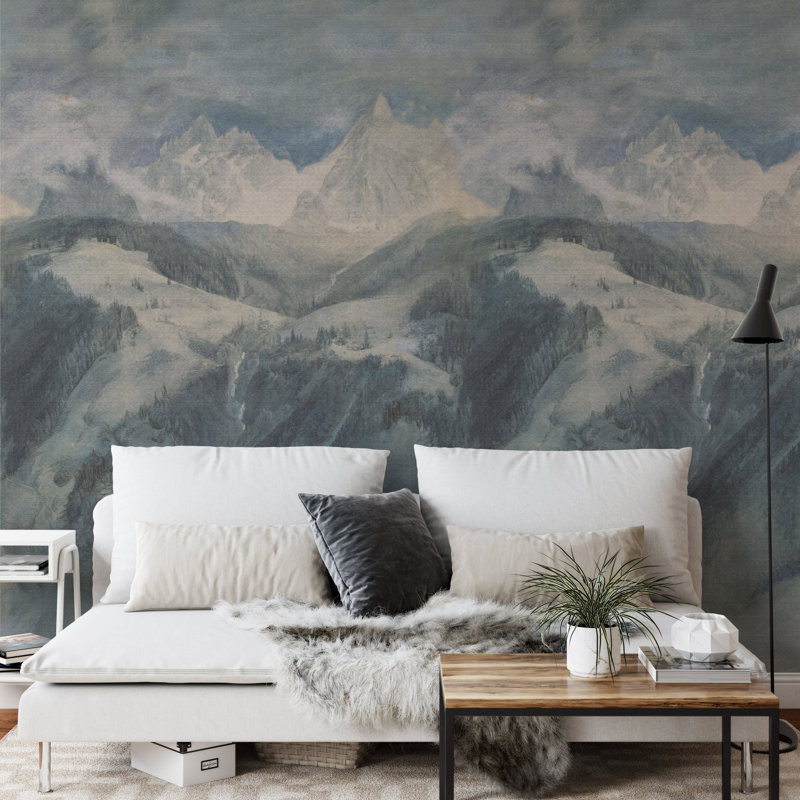 Mountain Landscape Wallpaper Mural