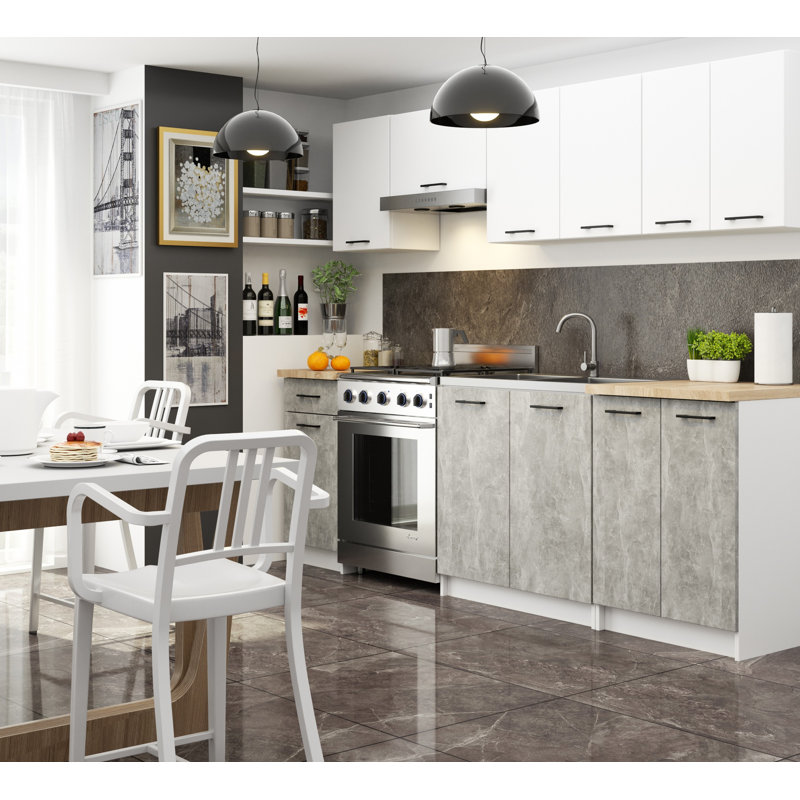 Oliwia Kitchen Base Unit, 85cm H x 60cm W x 46cm D