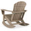 Chaise Adirondack berçante en plastique Zaire-92475989