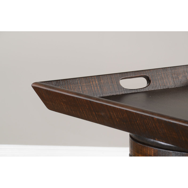 Burnell Wood Tray, Dark Walnut