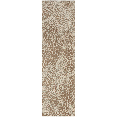 Tapis d'intérieur moderne argent Mercer41 Danijah