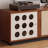 Creative design sense solid wood TV cabinet