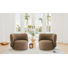Fauteuil d'appoint pivotant Kim Marcello