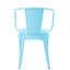 ENSEMBLE MÉTAL 3 PCS LOURDES - Bleu clair mat-390745915