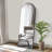Luziano Solid Wood Arch Wall Mirror-97422328-97422331