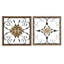 Décoration murale en bois 2 pièces