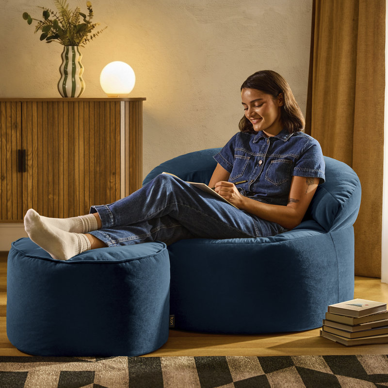 Bean Bag Set, Navy