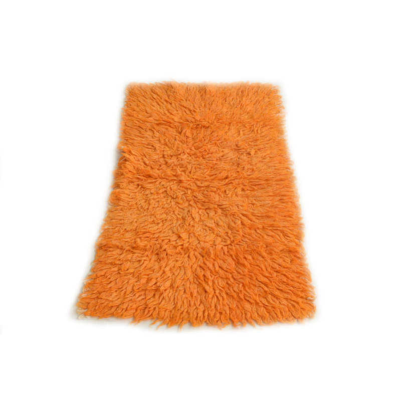 Tapis de couloir orange Ottilie