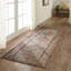 Machine Washable Oriental Machine Woven Polyester Area Rug in Cream/Blue/Red-1933473278