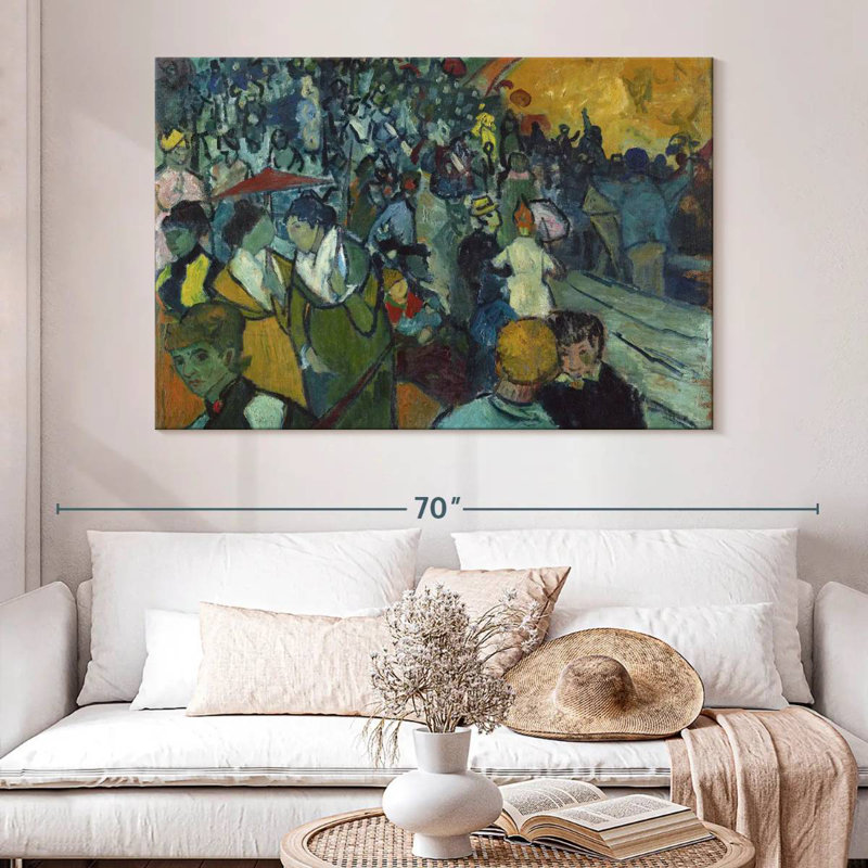 Leisha Les Arenes, 34" H x 51" W