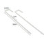 Heulyn Rectangle Metal Frame Over the Door Full Length Mirror-249467900-249467899