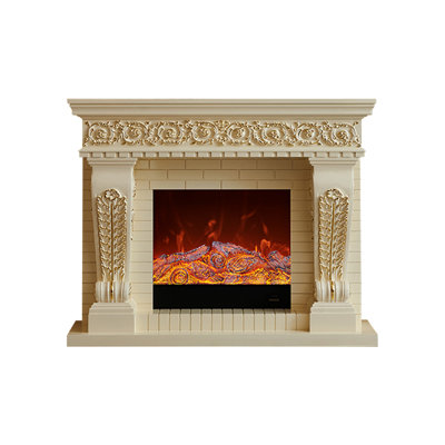 Solid Wood Electric Fireplace