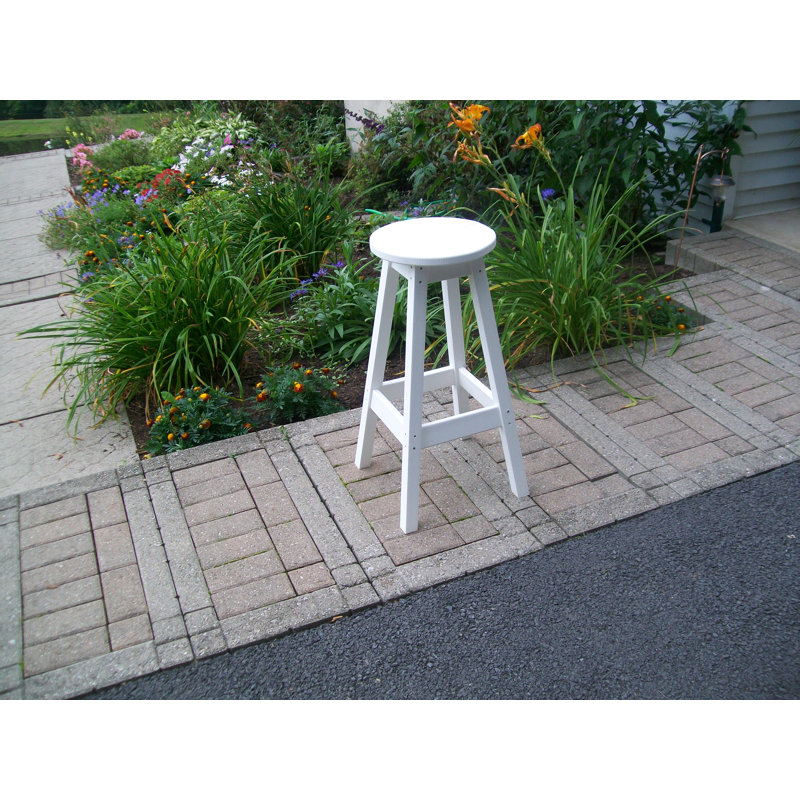 Tabouret de bar Nettie, Blanc