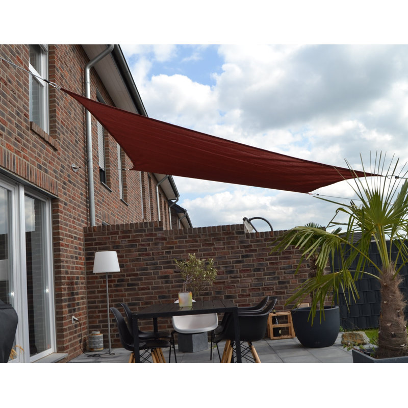 Nobleboro 3m x 2.5m Rectangular Shade Sail, Orange