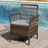 6 Person Rectangular Outdoor Dining Set