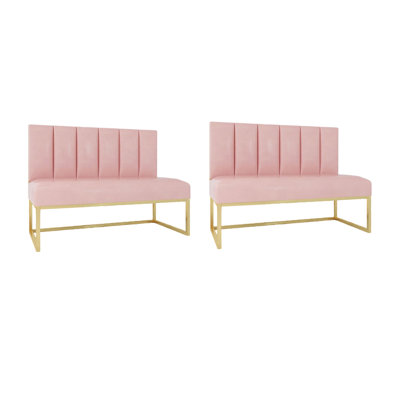 Banc rembourré Light Luxury