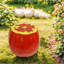 Tabouret à fruits en grenade, table d'appoint surdimensionnée en résine, décoration polyvalente pour la maison et le jardin, idéale pour une utilisation intérieure et extérieure