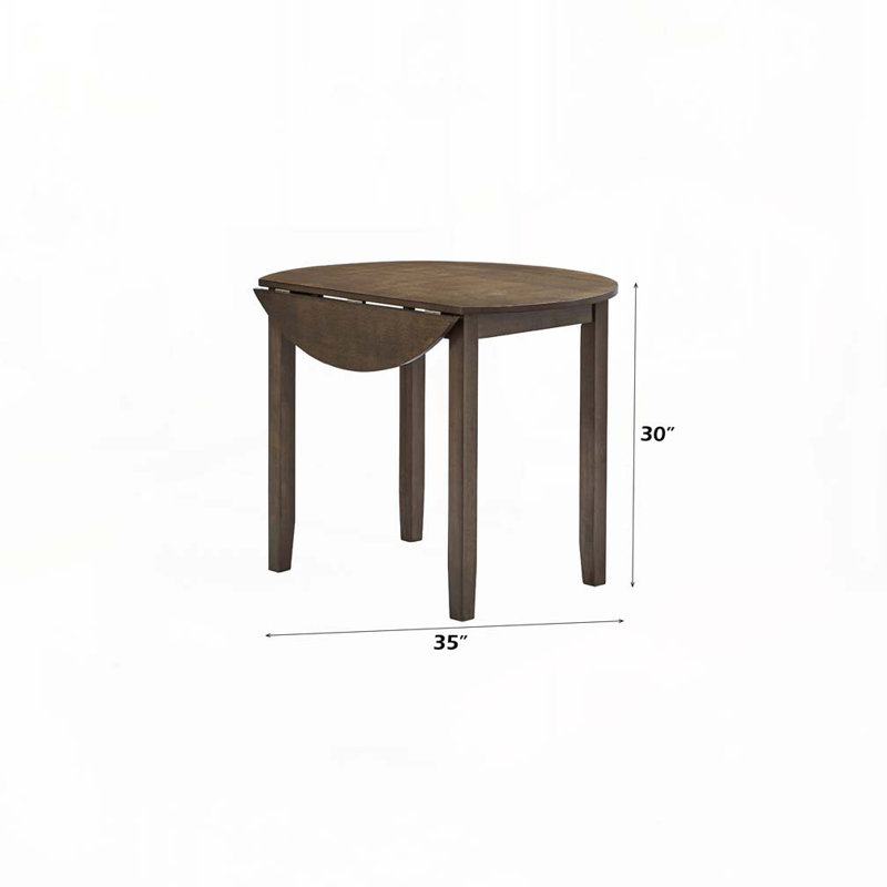 Wood Top Dining Table With 4 Legs