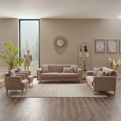 Facli 4 - Piece Living Room Set