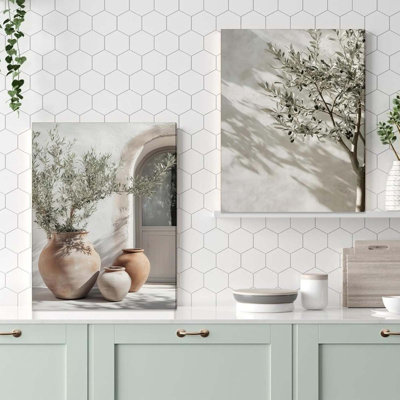 2 Piece Wrapped Canvas Print