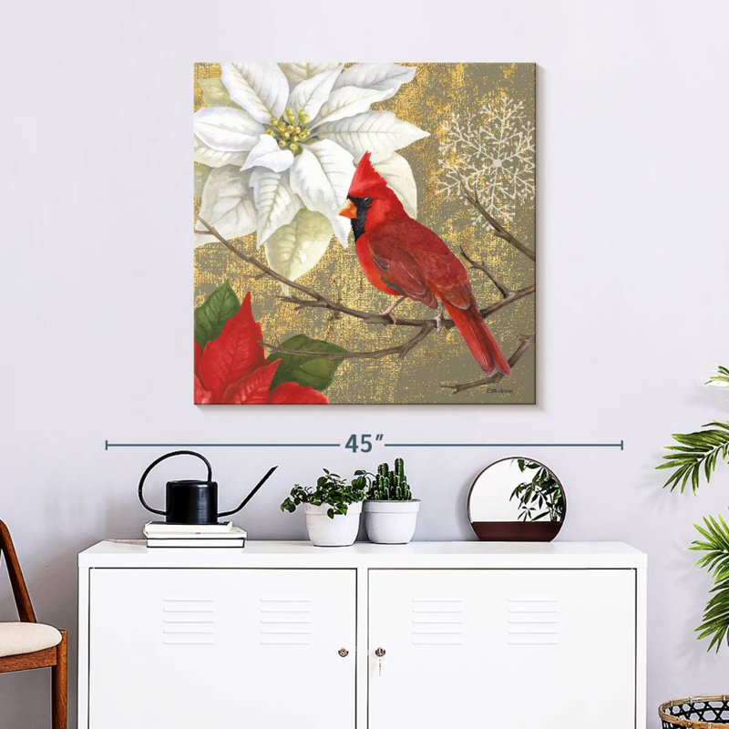 Crowle Winter Birds Cardinal Collage