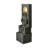Mujdat Indoor Outdoor Acrylic Weather Resistant Floor Fountain with Lights