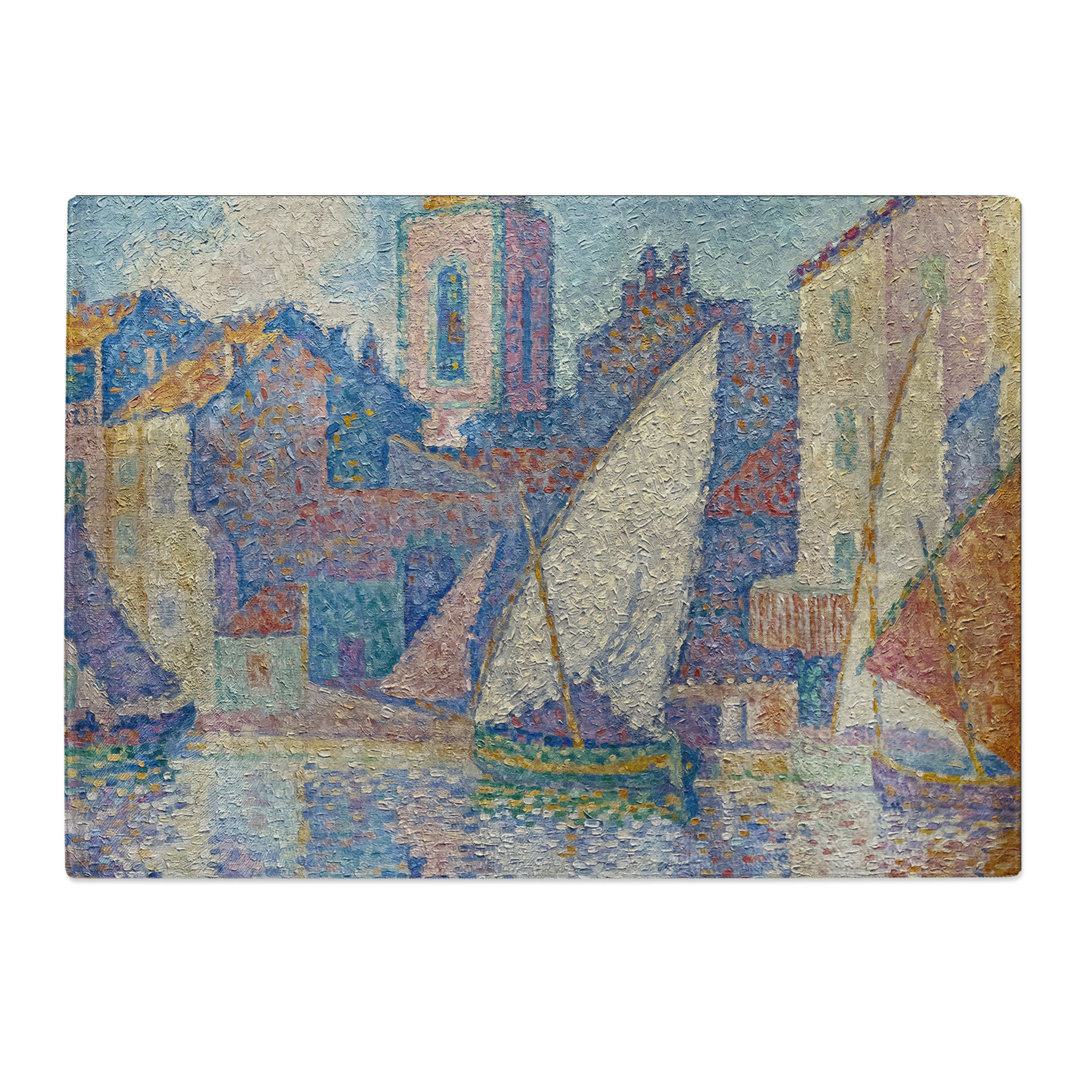 Bell Tower of Saint-Tropez by Paul Signac Chopping Board
