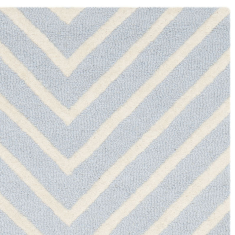 Sedgefield Geometric Wool Hand Woven Area Rug, Rectangle 91 x 152cm
