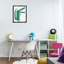 Cadre flottant alligator et amis des oiseaux, design par Carla Daly-1614594986-1614594985