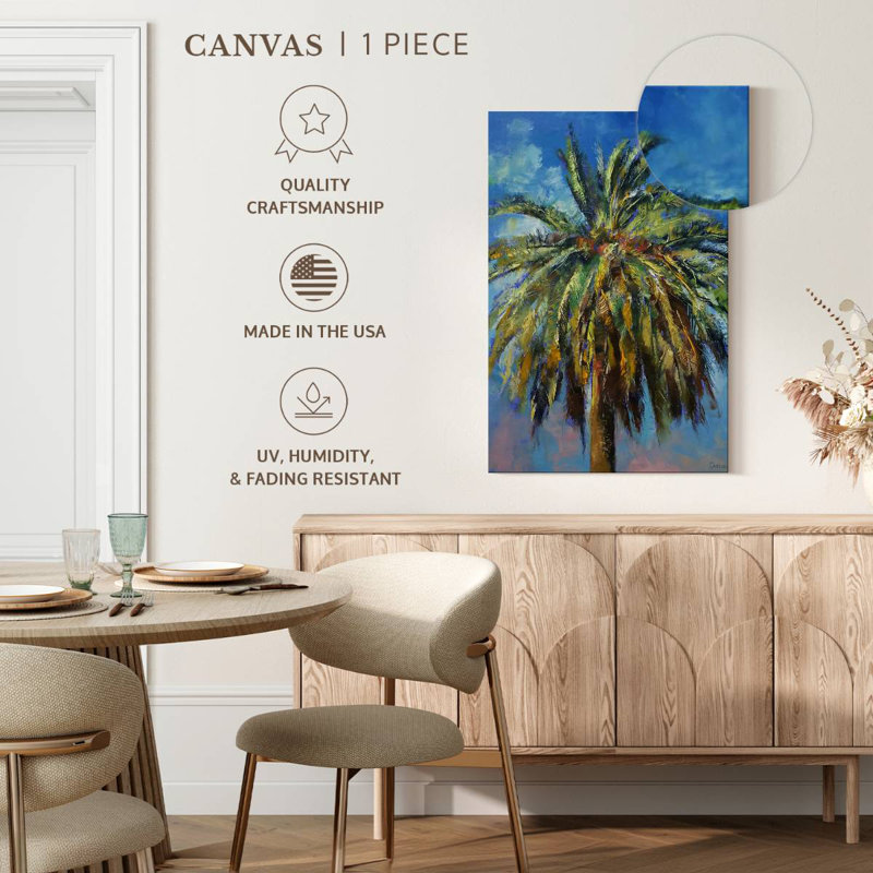 Harnek Canary Island Date Palm, 39" H x 26" W