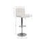 Tabourets de bar pivotants en similicuir, réglables hydrauliquement, ensemble de 2, parfaits pour les cuisines et bars modernes, alliant confort et style.-1095469493