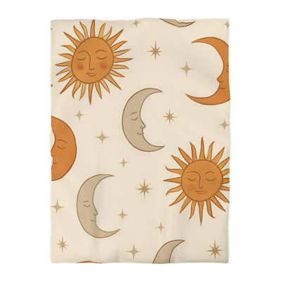 Microfiber Duvet Cover Boho Style, Design 51