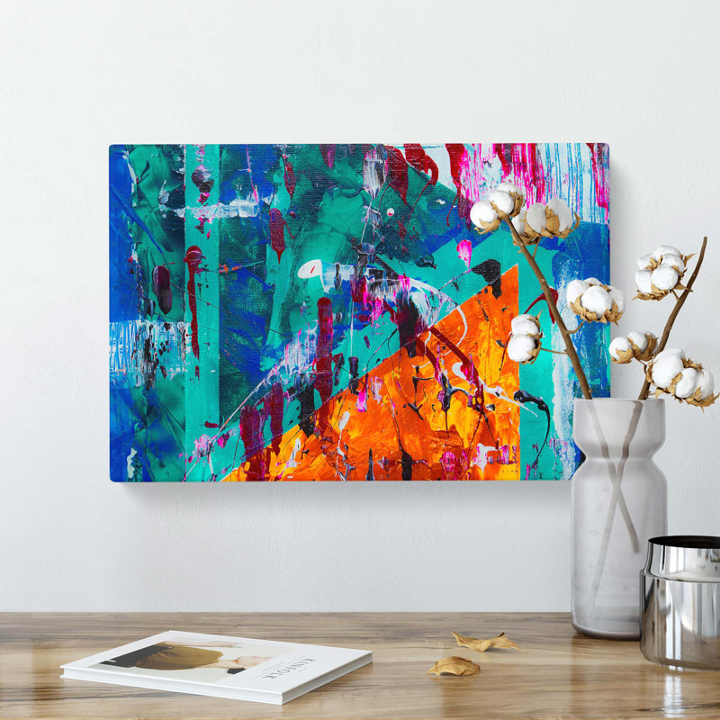 Abstract Vol.441 by S.Johnson - Wrapped Canvas, 76.2 cm H x 50.8 cm W
