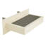 Banc de douche flottant avec banc Mesh Board® en béton flottant - le support de banc de douche Original ™ (12 po x 48 po)
