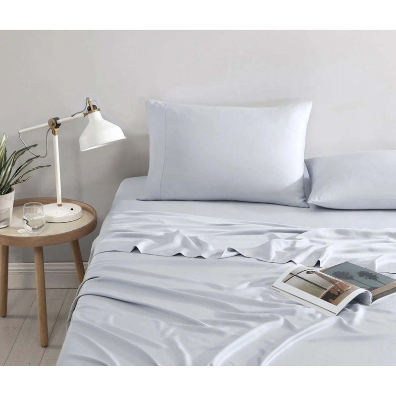 Natural Premium Flat Sheet, Moon, King / Cal King Flat Sheet
