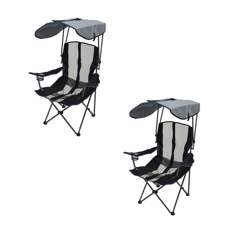 Folding Camping Chair, Navy