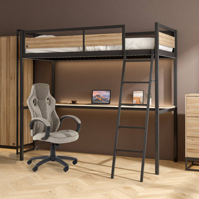 XR Living Denver Single High Sleeper With App Controlled LED Lighting