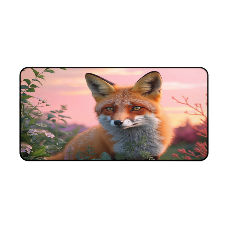 Polyester Desk Pad, 14.4x12.1